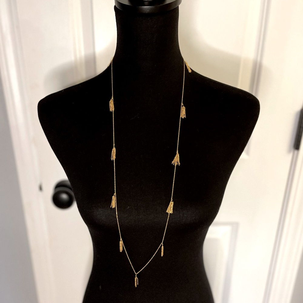 COPY - Gorjana Long Tassel Necklace